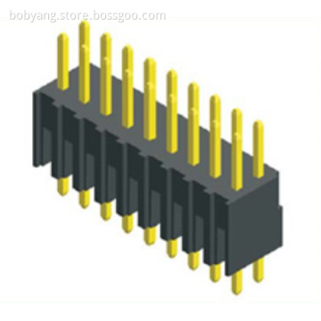 2.54mm Pin Header Dual Row Straight